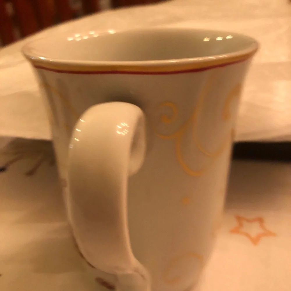 Williams Sonoma Twas the Night Before Christmas Gingerbread House Mug